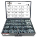 Phillips Pan Head Machine Screws Assortment - Zinc Clear Assortment - 7111 Pieces