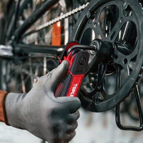 Topline 25-Piece Folding Allen Wrench Set, Portable Allen Key Set