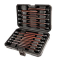 VANQUISH 20-Piece Extra Long Hex Bit Socket Set 3/8 Inch Drive