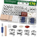 170PCS Cam Locks for Furniture,3-in-1 Eccentric Hardware Wheels, Cam Lock Nuts and Cam Screws, Furniture Cam Lock Fasteners for Drawer Dresser Cabinet - size: 170pcs-sliver