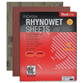 INDASA Rhynowet Red Line Wet Dry Sanding Sheets 9 x 11 Inch 2500 Grit Waterproof Latex Backing Abrasive Paper for Wood Metal Automotive Surface Prep Pack of 50 - size: 2500-Grit 9"x11" Silicon Carbide