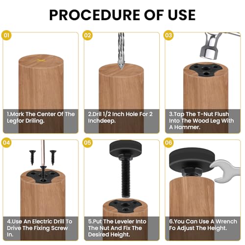 Adjustable Leveling Feet