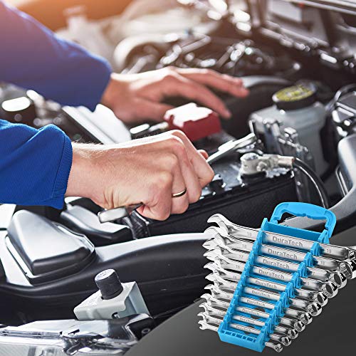 DURATECH Combination Wrench Set, Metric, 11-Piece, 8-19mm - size: Set (8 mm to 19 mm)