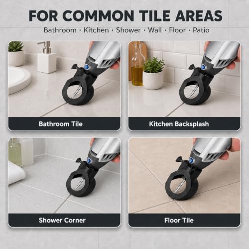 Grout Removal Bit Tool Set Compatible with Dremel 1/8" 3/32" 1/16"