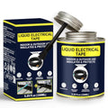 5.29OZ Liquid Electrical Tape Quick-Drying Insulating Glue for Wires&Cables Waterproof&High Temperature Resistant Liquid Wire Insulation Rubber with Brush-Cap for Outdoor Electrical Equipment (White) - color: White