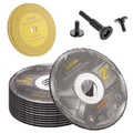 2Pcs Diamond Cutting&10Pcs 2inch Die Grinder Cut Off Wheel,3/8" Arbor Hole - size: 10Pcs 2 inch Die Grinder Cutter&2 Diamond Cutting