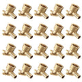 (Pack of 20) EFIELD Pex 1/2 Inch x 1/2 Inch Female NPT Drop-Ear Elbow - size: Pack of 20