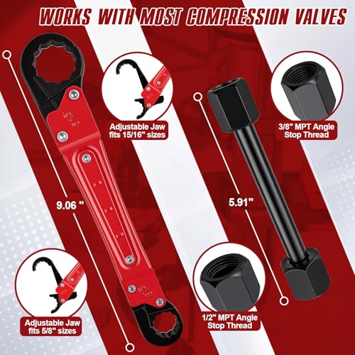 5 PCS Plumbing Tools Kit