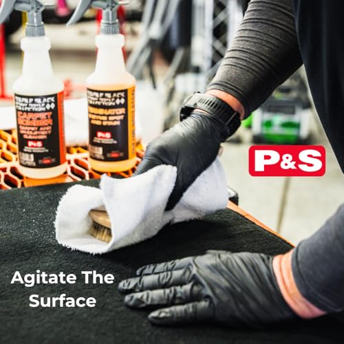 P & S PROFESSIONAL DETAIL PRODUCTS Terminator Enzyme Spot & Stain Remover – Professional Upholstery & Carpet Cleaner, Eliminates Grease, Dirt, Protein-Based Stains, Fresh Scent - 32 Oz. - size: 32 Fl Oz (Pack of 1)