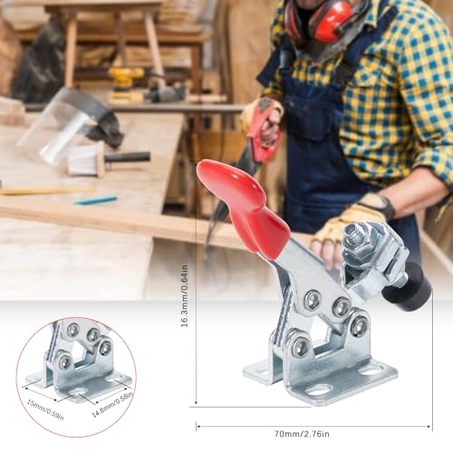 4-Pack 20400 Horizontal Toggle Clamp, 44 lb Holding Capacity - style: 20400,4PK