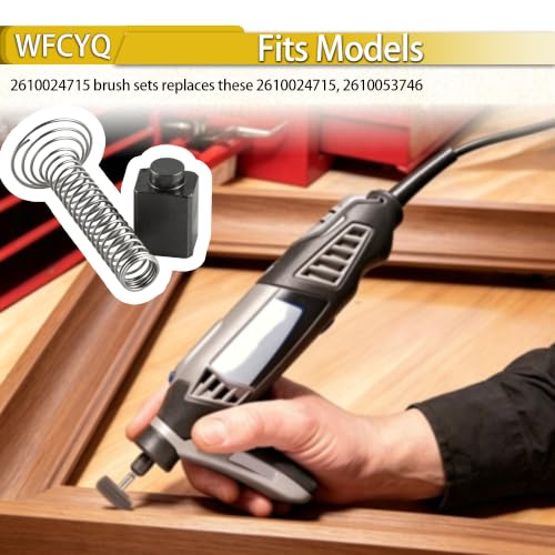 2610024715 Carbon Brush Set for Dremel 4200, 4300 Rotary Tool (8 pcs)