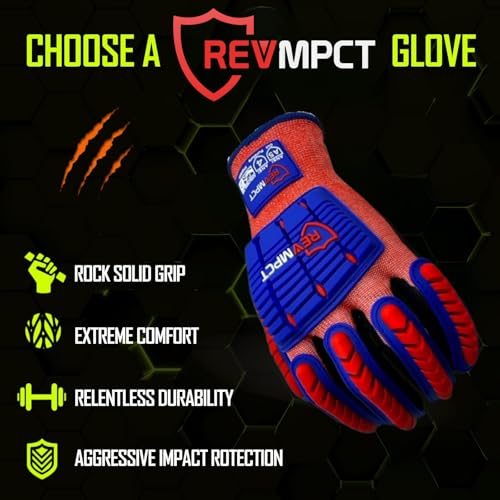A5 Cut & Impact Resistant Work Gloves Cut Resistant Safety Gloves for Mechanics, Construction & Garden Use - size: X-Large