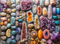 Adult Jigsaw Puzzle 1000 Piece Healing Stones - color: Chakra Rockin