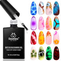 Beetles Blooming Gel Clear Nail Art Gel Polish UV LED 1Pcs 10ML - color: A - Clear ｜ Aura
