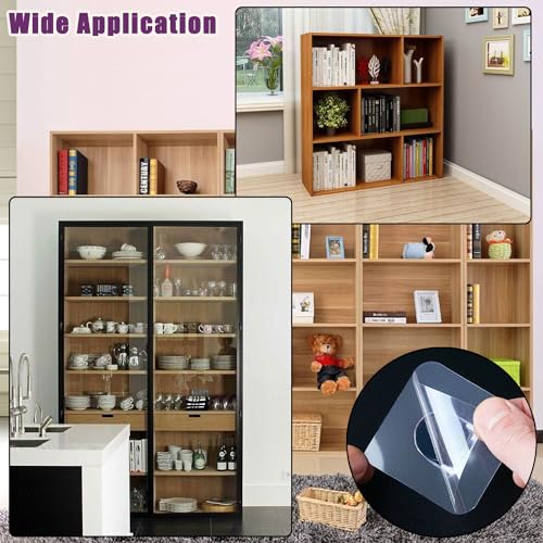 20 Pieces Plastic Shelf Support Peg,Self Adhesive Bracket,Partition Pin for Furniture Kitchen Cabinet Book Shelves Closet Brackets Clapboard Layer