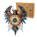 3D Wooden Puzzles for Adults-Thunderbird Clock Puzzle-Adult Crafts - color: Thunderbird Clock