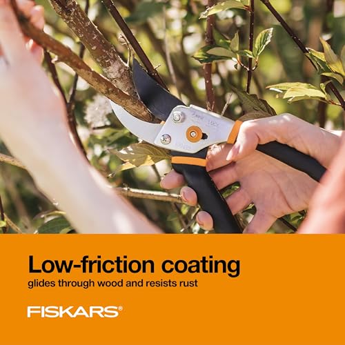 Fiskars Bypass Pruning Shears, 5/8" Cut Capacity Garden Clippers - style: Bypass Pruner