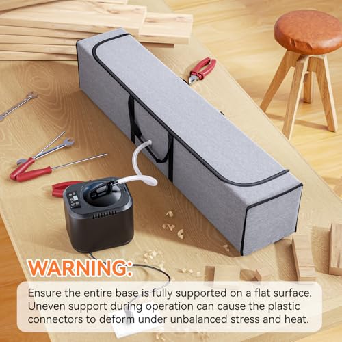 53" Large Foldable Steam Box,Wood Steamer Box for Bending Wood - size: Small