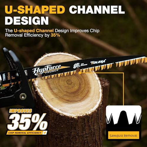 TOLESA Reciprocating Saw Blades, 12-Inch 6TPI for Wood Pruning, 3-Pack - size: 12 Inch