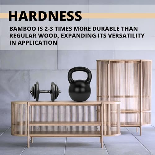 30PCS Bamboo Dowel Rods for Crafts – 3/8 x 36 Inch Dowel Rods Unfinished Wooden Sticks for Crafting Bamboo Long Sticks for DIY Projects - color: 30 PCS, size: 3/8 x 36 Inch