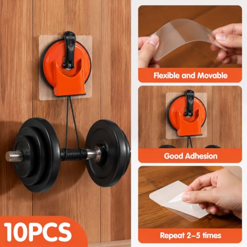 10pcs Suction Cup Pads Floor Repair Kit, Reusable Transparent Replaceable Sticky Material, for Lvp Vinyl Flooring Repair, for Homeowners & Diyers, 10pcs Reusable Pads with Sticky Material