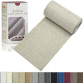 Gheeidau Linen Repair Tape 4x70 Inch Self-Adhesive Couch Patch Repair Fabric Patch for Furniture,Sofas,Cushion,Chairs,Bags,Linen Goods(Oatmeal) - color: Oatmeal