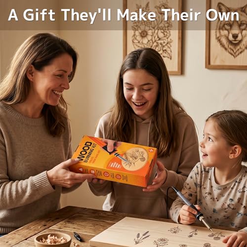 Wood Burning Kit for Adults Teens Beginners Easy to Use