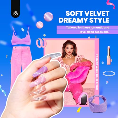 Beetles Cat Eye Gel Nail Polish Set, 20 Colors Fall Cat Eye Gel Nail Kit - color: 0-0-Stellar Mirage