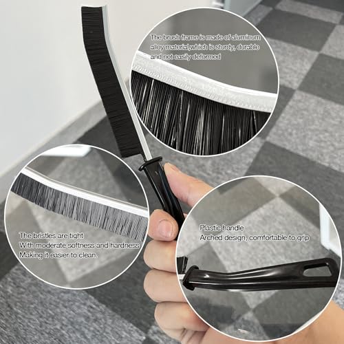 AcceLeah 20Pcs Crevice Cleaning Brushes, Hard Bristle for Dead Corners