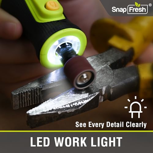 SnapFresh 8V Cordless Rotary Tool Kit, 28, 000 RPM, 46 Accessories - size: 8