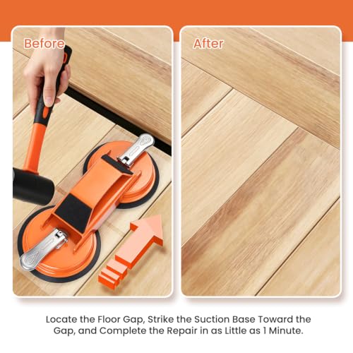 Floor Gap Fixing Tools for Laminate, Hardwood, Vinyl Plank & LVP Flooring