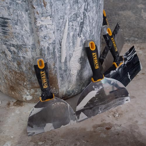 DEWALT 3" Putty Knife | Stainless Steel w/Soft Grip Handle | DXTT-2-139 - size: 3-Inch
