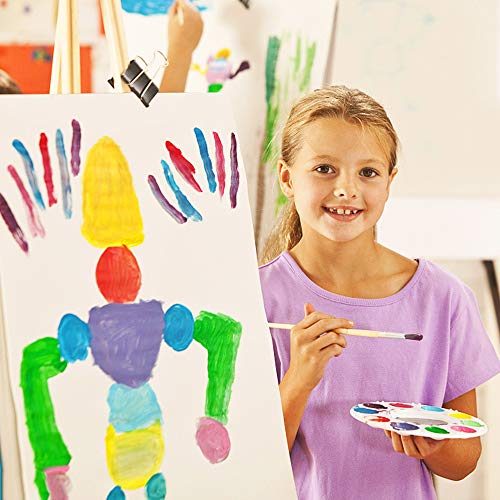32 PCS Paint Tray Palettes, Plastic Paint Palettes for Students or Kids