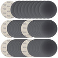 6 Inch 50 Pcs Wet Dry Hook and Loop Sanding Discs, No Hole, 320 Grit - style: Grit 320