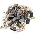 Electric Motor Carbon Brushes 30 Pack Replacement Repair Kit 5x8x13mm / 0.19x0.31x0.51 Inch for Drill, Electric Planer, Trimmer Motor - size: 50#