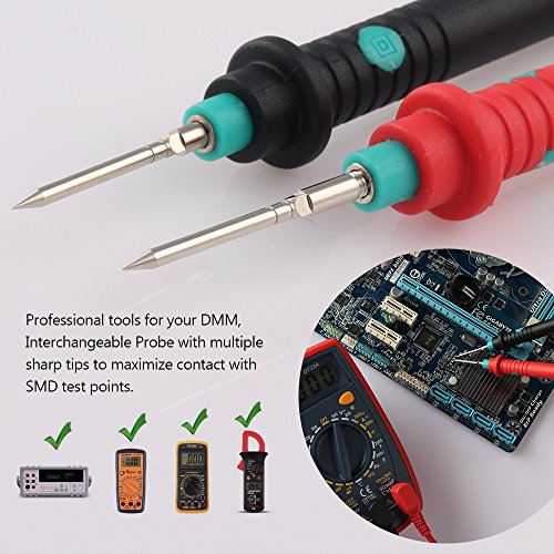 Multimeter Test Leads Kit Set of 16