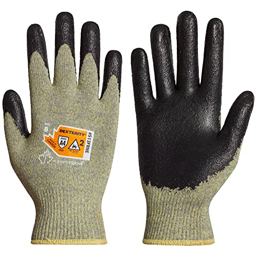 Superior Glove Dexterity Flame Resistant Arc Flash Electrcian Gloves with Neoprene Palm - S13FRNE - size: Large (Pack of 1)