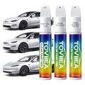 (PPSW Pearl White Multi-Coat Touch Up Paint for tesla ModelY/3/X/S - color: Upgraded PPSW Pearl White Multi-Coat for Model Y/3/X/S
