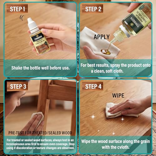 Premium Wood Furniture Care Set (12-Piece) - Includes Wood Cleaner & Water Mark Remover, Dark/Light Scratch Repair Kit & Furniture Care Oil | Friendly for Cabinets, Tables & All Wood Finished Surfaces - size: 16 PACK