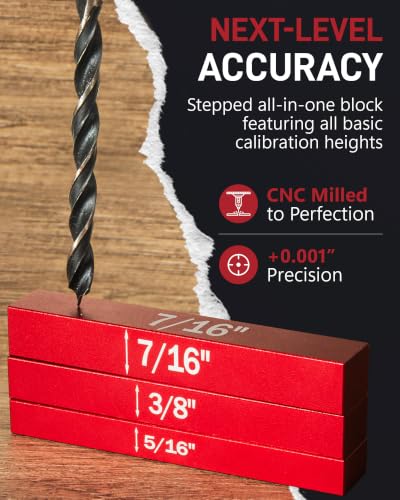 Esdabem 16 Set up Blocks Woodworking for Router Table Saw Accessories - size: 16 Blocks