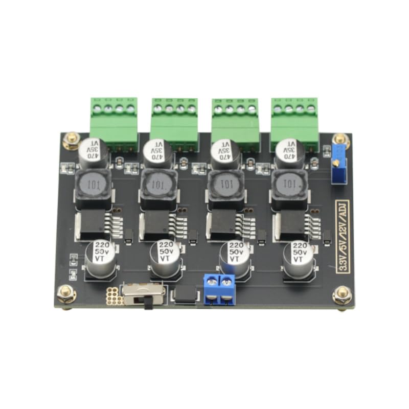 LM2596 Multi Channel Switching Power Supply 3.3V/5V/12V/ADJ Adjustable Voltage Output Power Supply Module