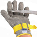 Dowellife ANSI A9 Cut Resistant Glove Food Grade, Stainless Steel Mesh Metal Knife Cutting Glove for Butcher Meat Cutting Oyster Shucking Kitchen Mandoline Chef Slicing Fish Fillet (X-Large) - size: X-Large (Pack of 1)