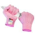 Evridwear Cut Resistant Gloves Food Grade Level 5 Kitchen Safety Protection (Small, Pink) - color: Pink, size: Small (Pack of 1)