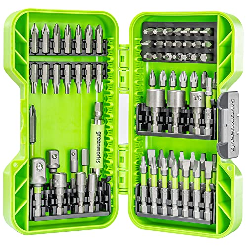 Greenworks 70 Piece Impact Rated Driving Set - size: Tool Only(70-Piece Accessories)