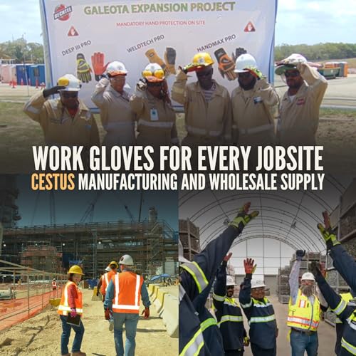 Cestus 7027, Impact Resistant Welding Gloves, Gel Padded Palm - size: Medium
