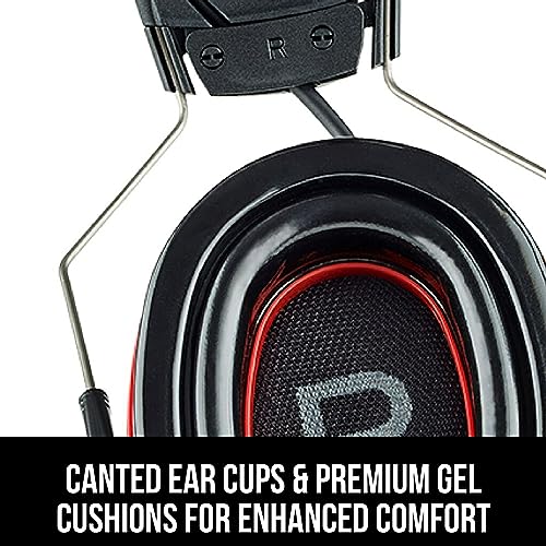 3M Pro-Protect + Gel Cushions Electronic Hearing Protector with Bluetooth Wireless Technology, NRR 26 dB