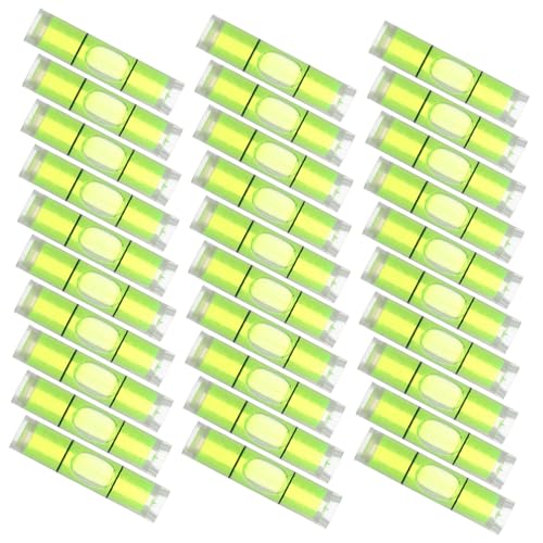 NUOBESTY Bubble Level Tool Mini Cylindrical Horizontal Bubble Level Small Spirit for Rv Camping Trailer Construction Photo Frame Alignment 1.37 in