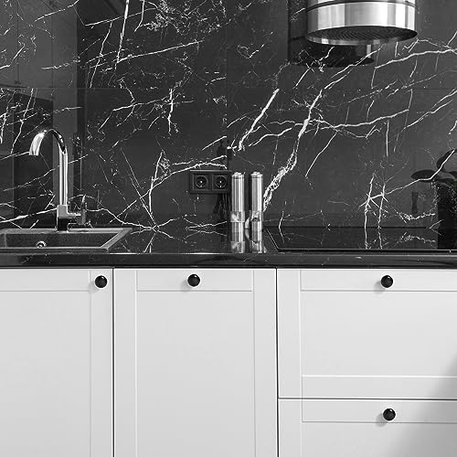 Drawer Knobs Kitchen Cabinet Knobs Dresser Handles Modern Cabinet Pulls Single Hole Knobs-Matt Black Furniture Handle,2 Pack - color: Matt Black, size: 2 Pack (Single Hole Knob)
