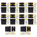 MUYI 10 Kits 6 Pin Way Electrical Connectors for 20-16 AWG Wire Cable 10A - style: 6pin connector(10 sets)