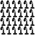 Moxweyeni 24 Pack Magnetic Door Stoppers Magnetic RV Door Stopper Stainless Steel Heavy Duty Stops RV Holder Keep Open for Wall and Floor Mounting No Drilling Stop with Adhesive Tapes(Black)